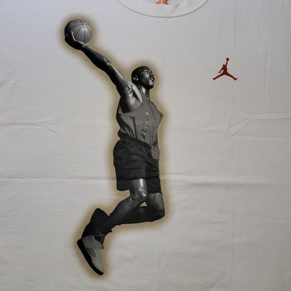 Vintage Rare Jordan 5 Retro Green Bean Tee 2XL